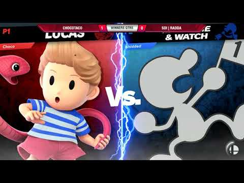 VS Weekly 4/25/19 - Winners Qtrs - ChocoTaco (Lucas) vs SDi | Radda (Game and Watch) - SSBU