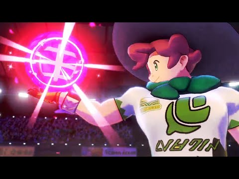 GRASS GYM LEADER CUTSCENE - ⚔️ Pokémon Sword & Shield 🛡️