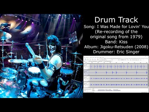 I Was Made for Lovin' You (Kiss) • Drum Track
