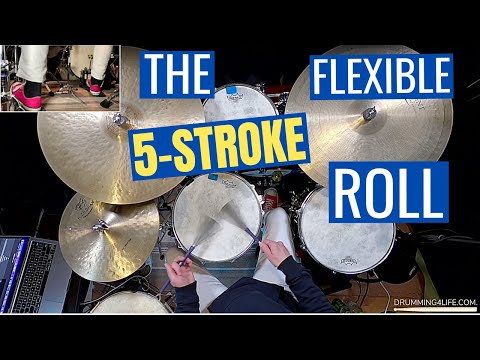 Five Stroke Roll Drum Fills For Beginners