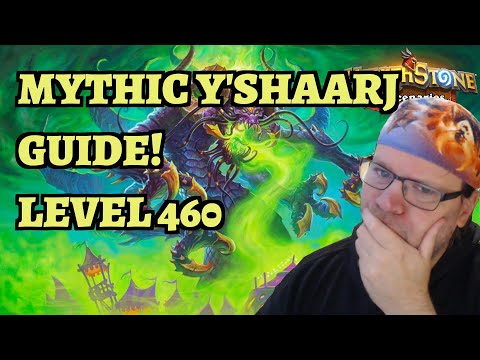 Mythic Y'Shaarj Guide - Hearthstone Mercenaries Boss Rush Level 460 Day 3