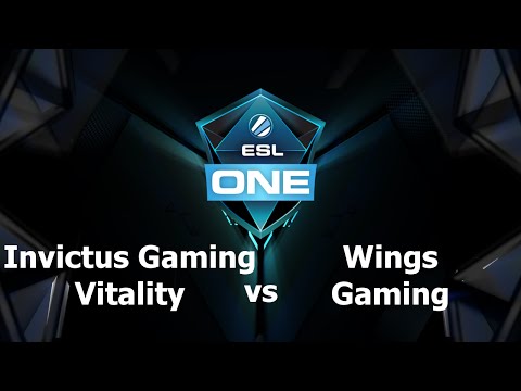 Invictus Gaming Vitality vs Wings Gaming Game 2 - ESL One Manila CN - @TobiWanDOTA @Heen1337