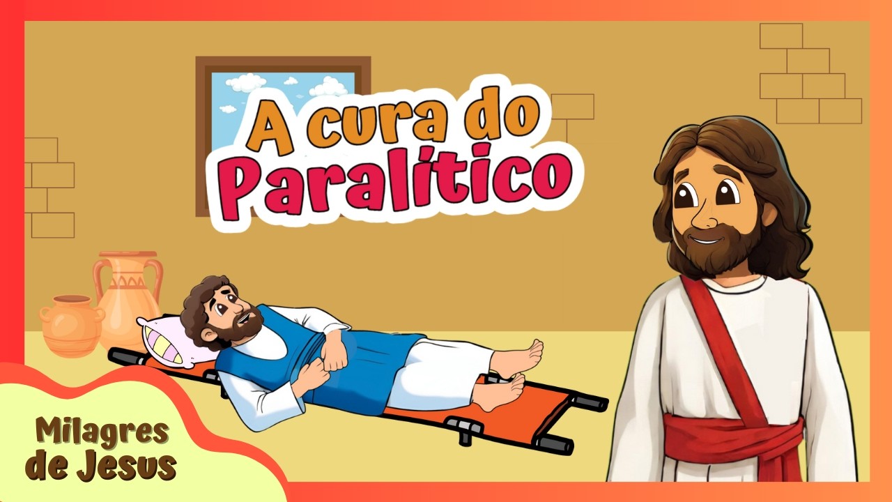 Historinha Bíblica Infantil: “Jesus Cura e Perdoa um Paralítico” #61 @semeadoreskids
