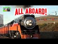 All Aboard the Daylight sing-along train song for kids | Lots Trains Galore | Coffey