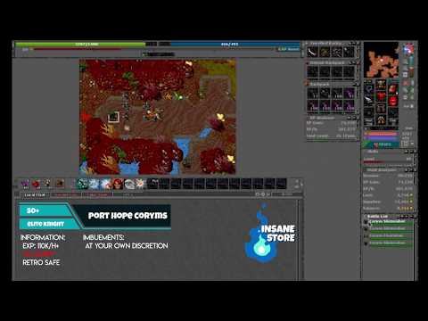 TIBIA Cloudbot - [EK] Port Hope Coryms (50+)