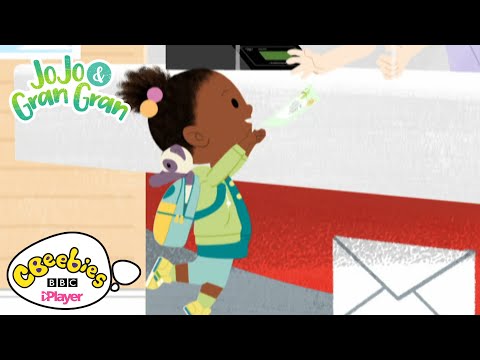 JoJo & Gran Gran Post a Picture! | CBeebies