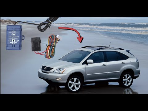 Steering wheel controls on an aftermarket radio: PAC SWI-RC converter install on 2007 Lexus RX350