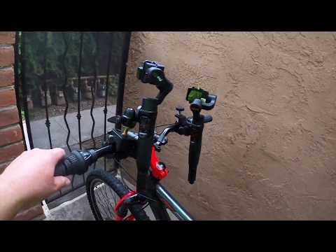 BCA SC29 Mountain Bike with Hohem Gimbal & goPro Hero 7s Test Ride & Adjustment, GH010052