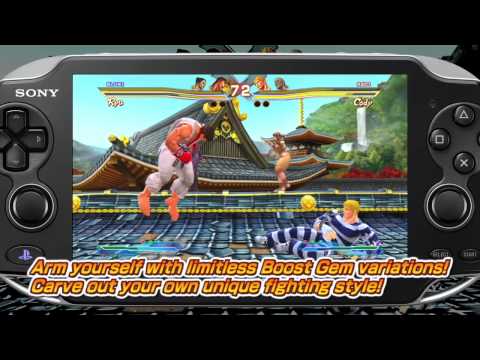 Street Fighter X Tekken Vita TGS 2012 Trailer