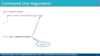 Download the video "17   Command Line Arguments   An Example"