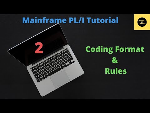 Coding Format & Rules in PL/I - Mainframe PL/I Tutorial - Part 2
