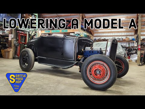 How-to: Lowering a Ford Model A Hot Rod with No Frame Modifications