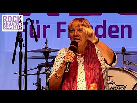 Rede von Claudia Roth bei Rock gegen Rechts Frankfurt 01.09.2018