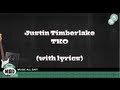 Justin Timberlake - TKO (new song with lyrics ...