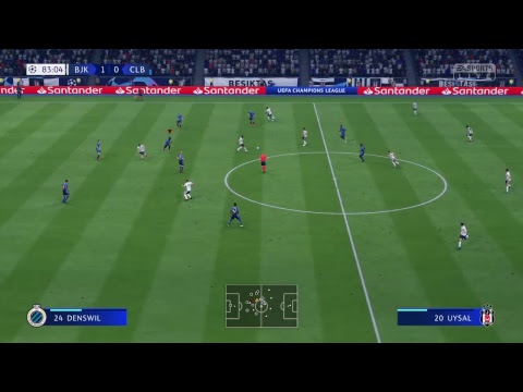 Fifa19 carrière met club brugge