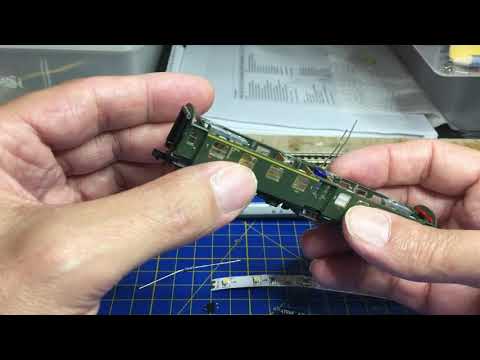 Modelleisenbahn Spur N Einbau LED Wagenbeleuchtung flackerfrei