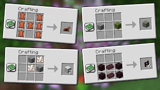 10 Crafting Recipes You Didn't Know About in Minecraft 1.20