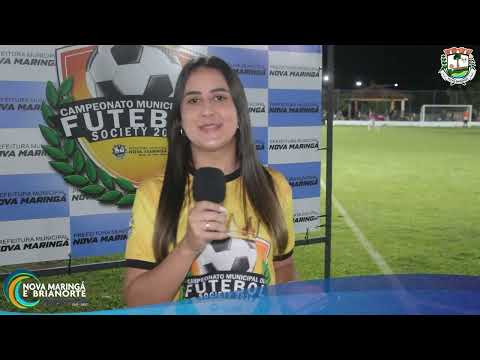 2ª Rodada da 1ª Fase do Campeonato Municipal de Futebol Society 2026.