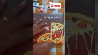 Margherita pizza unboxing🍕 very disappointed 😞#verysad#notworthy#badexperience#disappointed