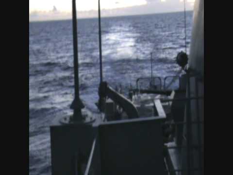 Bofors 40 mm Test Fire (night)