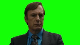 Better Call Saul Jimmy McGill looking sad while thinking green screen