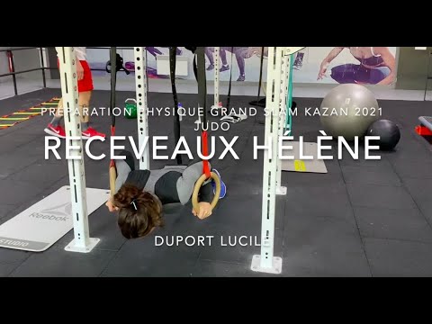 Physical conditioning and strength for JUDO- RECEVEAUX Hélène