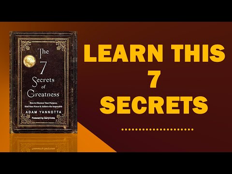 The 7 Secrets of Greatness: Find Your Power | by Adam Yannotta ( Summary Audiobook )