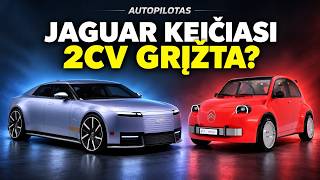 Jaguar, ID. Tiguan, Citroën 2CV ir Alfa Romeo | Autopiloto naujienos