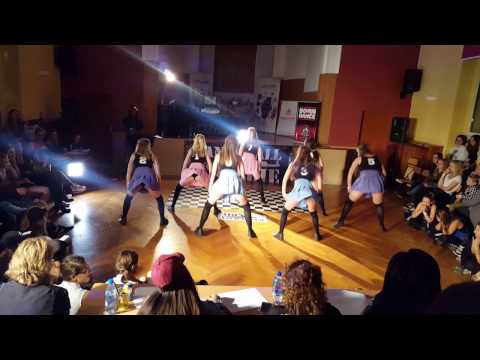 WAZZUP GYALS dancehall show || cheerleaders theme || Dancehall or Die 2016