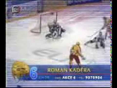 Roman Kaděra - HC Dukla Jihlava (2004/05) - finalista soutěže Celaskon Zlatá helma o akci sezony