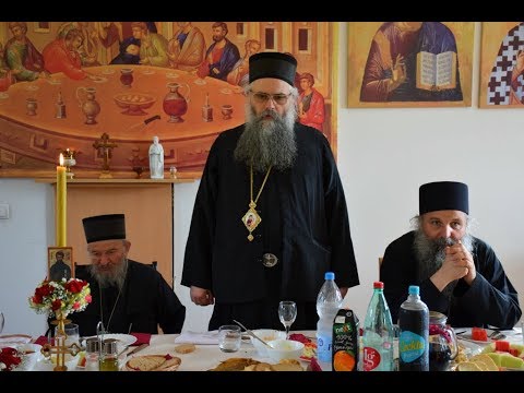 3.7.2019. Беседа Хорепископа Максима на свечаном ручку поводом имендана Хорепископа Наума