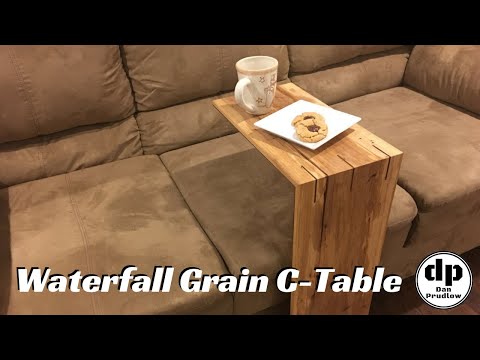Build a Waterfall Table | Build a Waterfall Grain C-Table | Woodworking