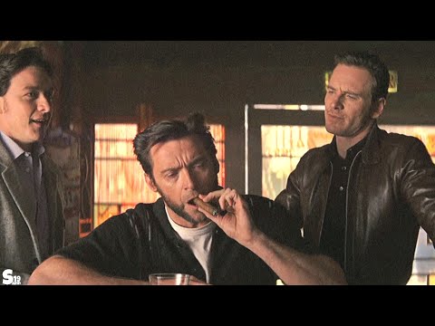 Magneto & Professor X - First Meets Wolverine Scene. | X-Men : First Class (2011)