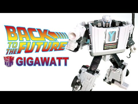 Back to the future 35 GIGAWATT 變形金剛 X 電影回到未來聯名商品 千兆瓦【KL變形金剛玩具分享585】