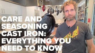 How to clean and maintain your cast iron pan after you cook (post-seasoning)