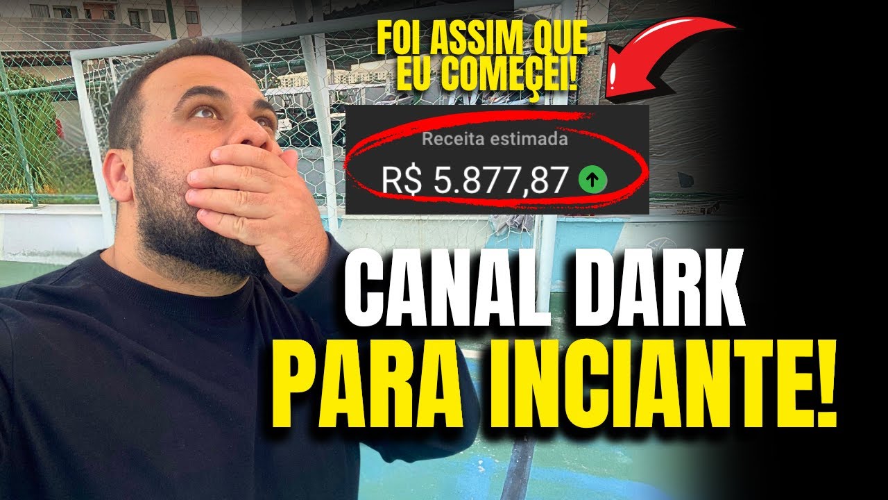 NOVA ESTRATÉGIA PARA INICIANTE: Como Monetizar o seu primeira Canai Dark em 2025 (RÁPIDO E FÁCIL)