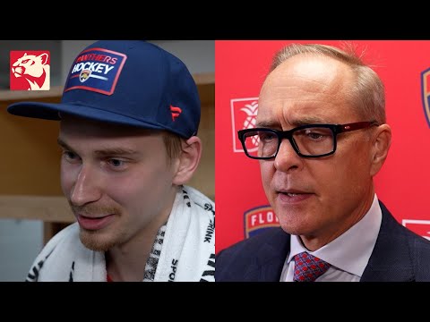 “He was fantastic" | Tarasov & Coach Maurice Postgame Reaction | 9.24.25