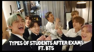 Types of Students after exams(BTS version)