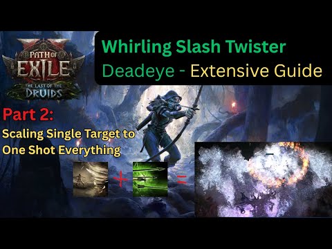 [POE2 0.4] SCALING TO ONE SHOT EVERYTHING | Twister Deadeye Build Guide | Part 2