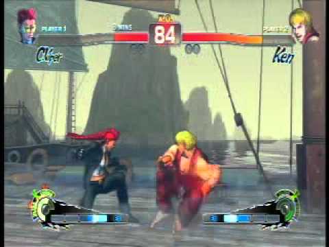 WolfKrone vs. BananaKen - Super Street Fighter IV at LIVE at