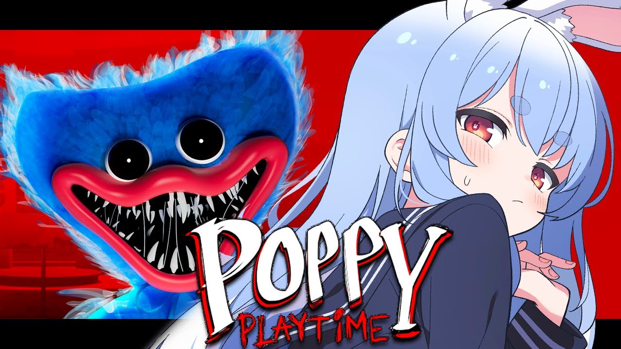 【Poppy Playtime】世界で大流行しているホラゲを初見でやる!!!!!!!!ぺこ!【ホロライブ/兎田ぺこら】