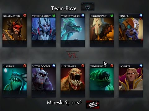 Dota 2 Team Rave Vs Mineski Sports5 #G1 | S Li-League StarSeries S2 2016 | Rave VS Mineski 2016