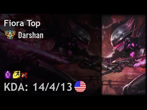 Fiora Top vs Maokai - Darshan - NA Challenger Patch 7.1