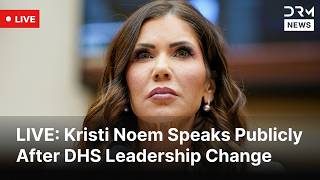 LIVE: Kristi Noem Speaks After Trump Announces Replacement | DRM News | AC1F