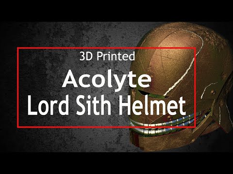 Star Wars Lord SITH Helmet from Acolyte