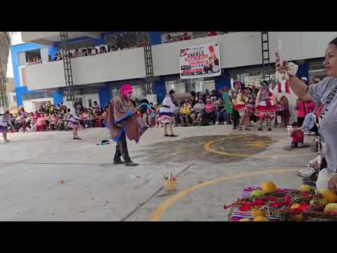 CARNAVAL DE CONGALLA - ANGARAES HUANCAVELICA, colegio Miguel Grau Paramonga 5to D