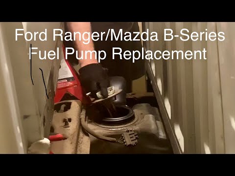1994-1997 Mazda B2300 Fuel Pump & Filler Neck Replacement