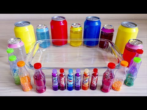 Season "Theme" Series #7"Soda" / Mixing eyeshadow and glitter into Clear Slime Video
