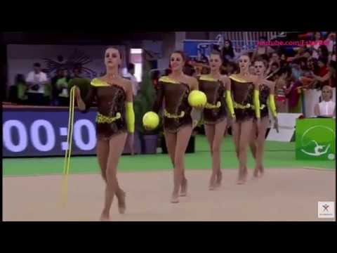 Ukraine 3 balls 2 ropes EF - WC Guadalajara 2017