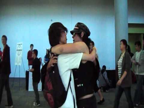 Master Gay Hug At Fanime 2010